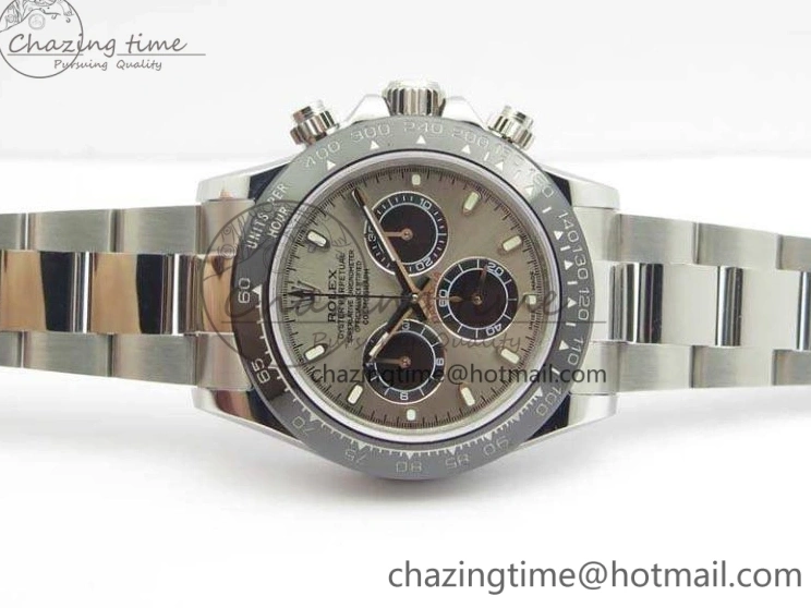 Bracelet A4130 Edition Daytona Gray Bezel On SS Dial JH 116519LN Best Ceramic 0908